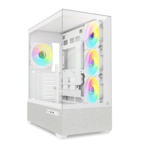 AK7ARGBWHITE.jpg SHARKOON CASE AK7 ATX ARGB BIANCO