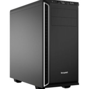 BE QUIET! CASE ATX PURE BASE 600, 7 HDD SLOT, 2XUSB3.0, 1XAUDIO I/O, SILVER