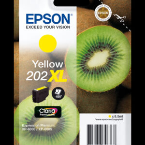 EPSON CART INK GIALLO 202XL KIWI CONF SINGOLA AD ALTA CAPACITA
