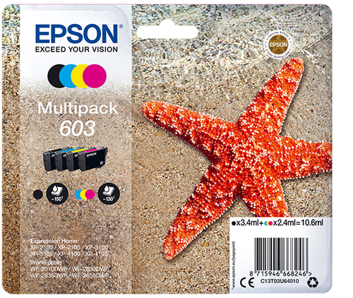 EPSON CARTUCCIA INCHIOSTRO MULTICOLOR NERO+COLORE INKJET STANDARD