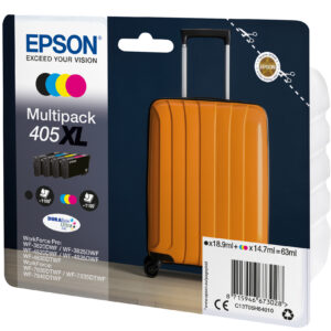 C13T05H64010.jpg EPSON CARTUCCIA VALIGIA 405 MULTICOLOR (NERO+COLORE) INKJET ALTA CAPACITA C13T05H64010 NO BLISTER