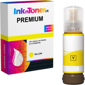 C13T09B440.jpg EPSON FLACONE INK GIALLO 70ML PER SERIE ECO TANK, 107