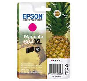 EPSON CART. INK MAGENTA, ANANAS 604XL