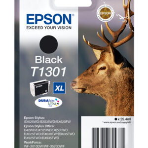 EPSON CART. INK NERO PER SX525/620FW BX525WD/625FWD/925FWD B42WD TAGLIA XL SERIE CERVO