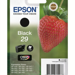 C13T29814012.jpg EPSON CART. INK NERO SERIE FRAGOLA