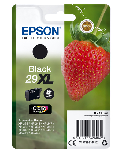 C13T29914012.jpg EPSON CART. INK NERO 29XL SERIE FRAGOLA