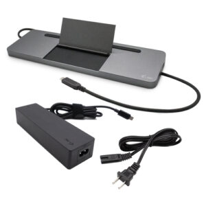 C31FLATPRO100ICE_.jpg I-TEC USB-C METAL ERGONOMIC 4K 3X DISPLAY