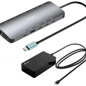 C31NANOTRIPLED140.jpg I-TEC DOCKING STATION USB-C NANO 3X LCD 2X HDMI 1X USB-C VIDEO, PD 140W