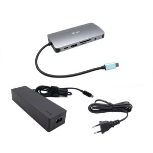 C31NANOVGA100ICE_.jpg I-TEC DOCKING STATION USB-C - HDMI, VGA, LAN, PD100W e ALIMENTATORE
