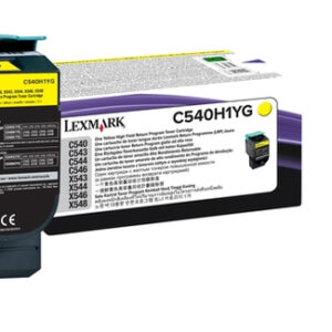 LEXMARK TONER GIALLO ALTA RESA RET.PROG C54X X54X 2K PAG