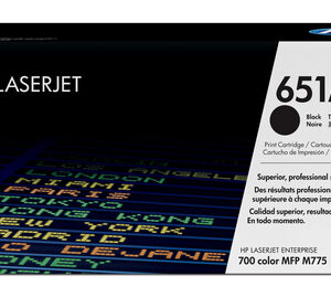 CE340A.jpg HP TONER NERO 651A 13.500 PAG PER LJ M775 SERIES