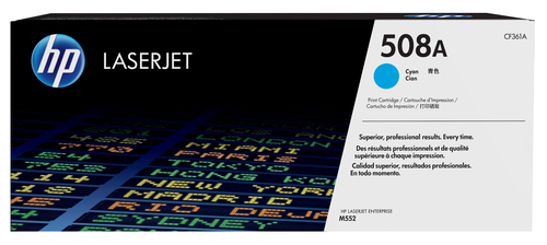 CF361A.jpg HP TONER CIANO 508A 5000 PAGINE PER M552/M553/M577
