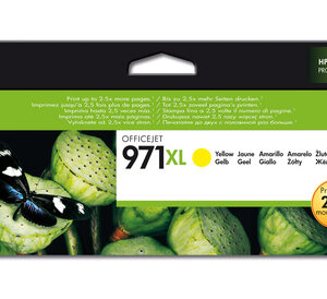 CN628AE.jpg HP CART INK GIALLO PER OFFICEJET PRO X451 X476 X551 X576, 971XL