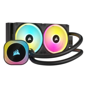 CW9061001WWICE_.jpg CORSAIR DISSIPATORE ICUE LINK H100I RGB AIO, 240MM RADIATOR, LIQUID CPU COOLER