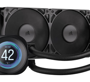 CW9061031WWICE_.jpg CORSAIR DISSIPATORE A LIQUIDO NAUTILUS 240 LCD, 240mm Radiator
