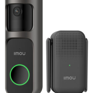 IMOU DOORBLELL 2S 2K KIT CAMPANELLO WI-FI WIRELESS, BATTERIA 5000MAH, LENTE 2,3MM, CAMPO VISIVO 166
