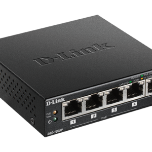 DGS1005P.png D-LINK SWITCH 5 PORTE GIGABIT POE+ DESKTOP
