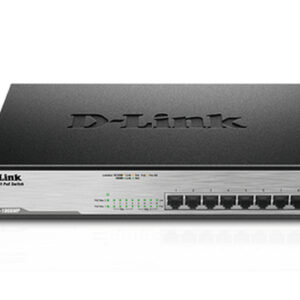 DGS1008MP.jpg D-LINK SWITCH 8 PORTE GIGABIT POE DESKTOP RACK MOUNTABLE