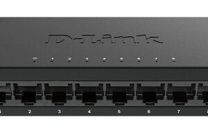 DGS108GLICE_.jpg D-LINK SWITCH 8 PORTE GIGABIT ETHERNET METAL HOUSING UNMANAGED SWITCH
