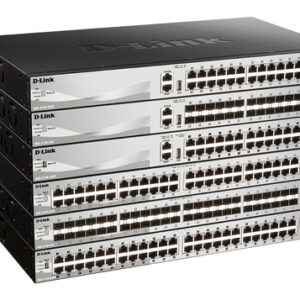 DGS313030PSICE_.jpg D-LINK SWITCH 24 X 10/100/1000BASE-T POE PORTS (370W BUDGET) LAYER 3 STACKABLE MANAGED GIGABIT SWITC