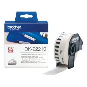 DK22210ICE_.jpg BROTHER DK-22210 NASTRO NERO TERMICO, 29MM, 30,48 METRI DI LUNGHEZZA