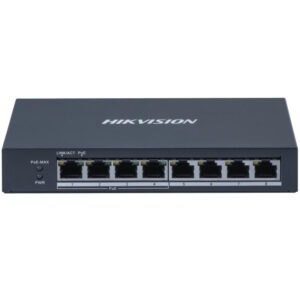 DS3E0508PO.jpg HIKVISION SWITCH 4 GIGABIT POE PORTS, 4 GIGABIT RJ45, 802.3AF/AT, POE POWER BUDGET 60W