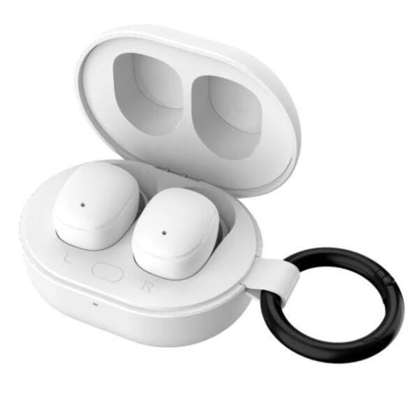 EP30WH.jpg VULTECH AURICOLARI BLUETOOTH 5.3, HI-FI STEREO, CUSTODIA DI RICARICA FUNZIONE, BIANCO