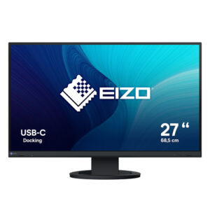 EV2720SBKICE_.jpg EIZO MONITOR 27 LED IPS 16:9 QHD 350 CDM, PIVOT, USB-C, DP/HDMI, FLEXSCAN, GAR 7 ANNI