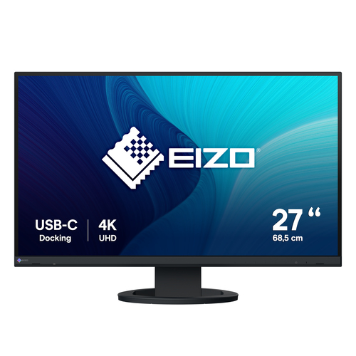 EV2740SBKICE_.jpg EIZO MONITOR 27 LED IPS 16:9 4K UHD 350 CDM, PIVOT, USB-C, DP/HDMI, FLEXSCAN, GAR 7 ANNI