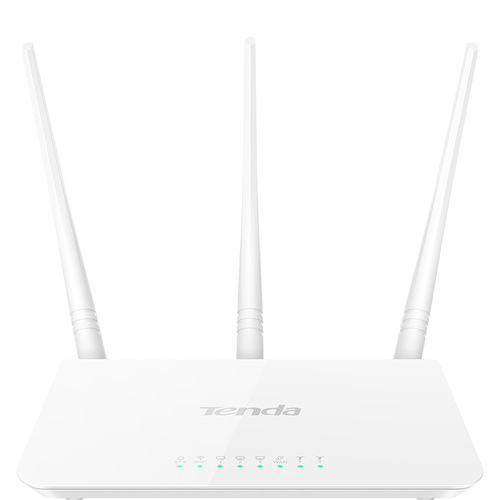 TENDA ROUTER BROADBAND N300 3 PORTE LAN 10/100 1 PORTA WAN 10/100 3 ANTENNE ESTERNE 5DBI WPS
