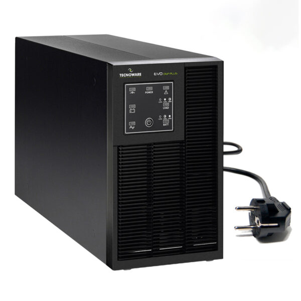 FGCEDP802IEC.jpg TECNOWARE UPS EVO DSP PLUS 800 PF 0,9 TOWER IEC TOGETHER ON