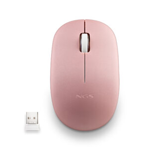 FOGPROPINK.jpg NGS MOUSE WIRELESS 2.4 GHZ,CON ROTELLA, SILENZIOSO, USB NANO, ROSA
