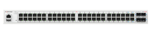 FS148FFPOEICE_.jpg FORTISWITCH-148F-FPOE SWITCH L2+ MAN. CON 48 P. GE + 4 P. SFP+ POWER BUDGET FINO A 740W - FORTINET