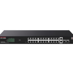 IP-COM SWITCH POE MANAGED L2, 28 PORT, 26 POE, 2 SFP