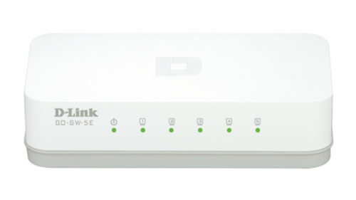 GOSW5E.jpg D-LINK SWITCH 5 PORTE 10/100 DESKTOP