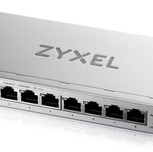 ZYXELSWITCH SMART MANAGED, 8 PORTE GIGABIT - EASY MANAGEMENT PER VLAN, QOS - DESIGN SENZA VENTOLE, D