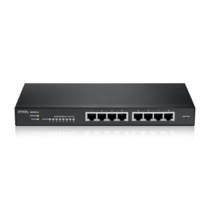 GS19158EU0101FICE_.jpg ZYXEL SWITCH MANAGED NEBULAFLEX 8 PORTE GIGABIT, IPV6, VLAN, SENZA VENTOLE, DESKTOP