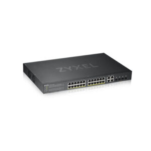 GS192024HPV2EU0101FICE_.jpg ZYXEL SWITCH MANAGED 24 PORTE GIGABIT POE + 4 UPLINK