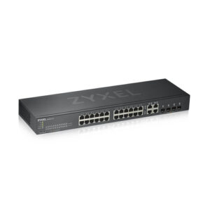 GS192024V2EU0101FICE_.jpg ZYXEL SWITCH MANAGED NEBULAFLEX 24 PORTE GIGABIT + 4 PORTE DUAL GIGABIT, IPV6, VLAN, QOS, IGMP, DESI