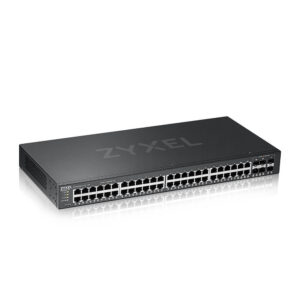 GS222050EU0101F.jpg ZYXEL SWITCH MANAGED LAYER 3 LITE, 44X GB, 6 SFP, FANLESS DESKTOP/RACK, NFLEX