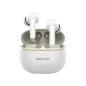 IHTWS05A.jpg INNOHIT CUFFIE SMARTPOD CON ENC ANC SMART TOUCH E GAME MODE WHITE