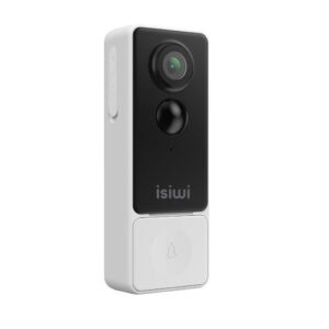 ISIWI CAMPANELLO A BATTERIA WIRELESS DLIN+  2K - 5200 MAH - PIR - SD CARD - AUDIO BIDIREZIONALE - ISWI