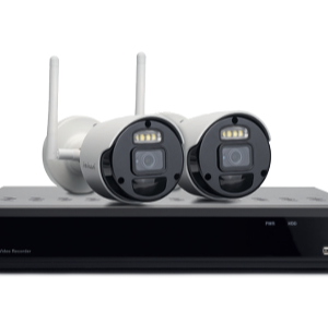 ISIWI KIT WIRELESS CONNECT S2 ISW-K1N8BF2MP-2 GEN1 NVR 8 CANALI + 2 TELECAMERE IP 1080P 2MPX WIRELES - ISWI