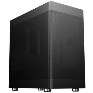ITGCAPM35BICE_.jpg ITEK CASE PROMESH 35B, GAMING OFFICE MINI TOWER MATX, TYPE-C, 2XUSB3, 3 LATI MESH