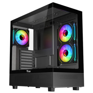 ITGCASB42BICE_.jpg ITEK CASE SHOWBUI 42B, GAMING TOWER, ATX, 3X12CM ARGB FAN, 2XUSB3, TYPE-C, SIDE FRONT PANEL TEMP G