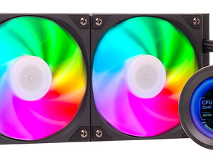 ITEK DISSIPATORE A LIQUIDO ARCTIC SPHERE LCD 240 - 240MM SKT UNIVERSALE PWM FAN LCD 2.8 CON SOFTW