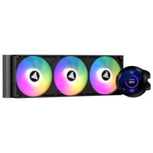 ITEK DISSIPATORE A LIQUIDO ARCTIC SPHERE V2  360MM SKT UNIVERSALE ARGB PWM FAN  LCD 2. 8 CON SOFTW