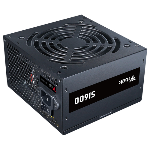 ITEK ALIMENTATORE SI600 - 600W,  EFFICIENZA 80+, PFC ATTIVO, 12CM SILENT FAN