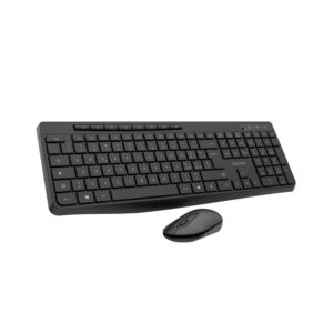 KM841W.jpg VULTECH TASTIERA E MOUSE BUNDLE, WIRELESS LOW PROFILE, TASTI FUNZIONALI, 1600DPI REGOLABILI 2,4GHZ