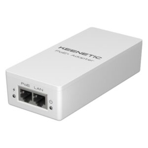 KN451001EU.jpg KEENETIC POE+ ADAPTER (KN-4510), INIETTORE POE+ CONFORME 802.3AF/AT